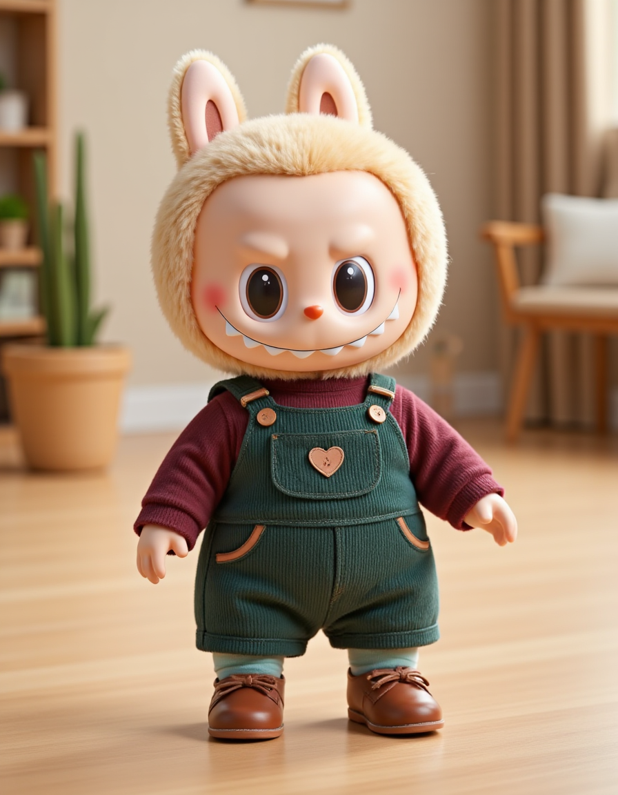 AI generated Labubu doll